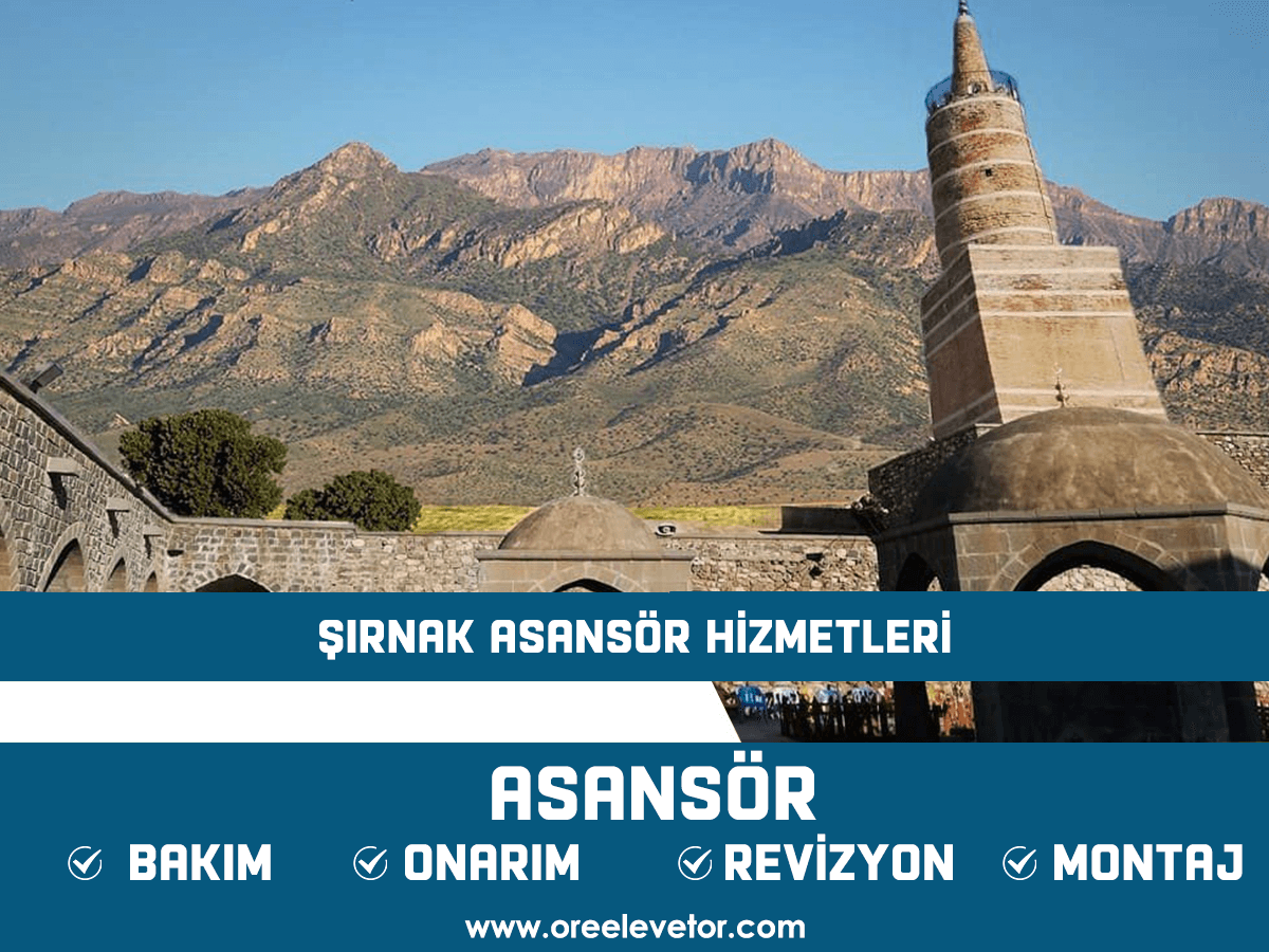 Şırnak Asansör Hizmetleri