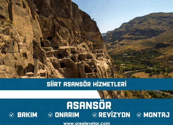 Siirt Asansör Hizmetleri
