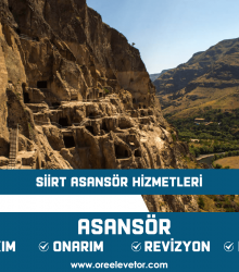 Siirt Asansör Hizmetleri