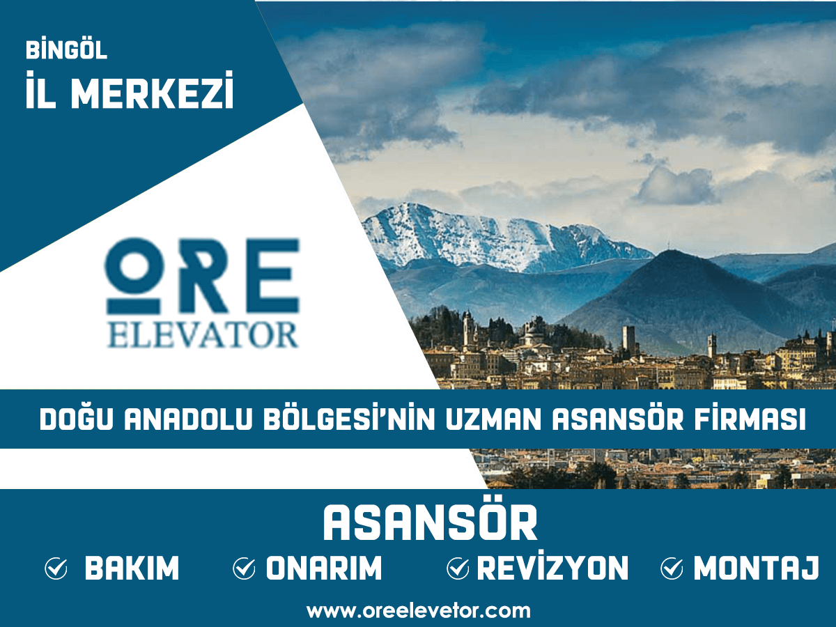 Bingöl - İl Merkezi Asansör Hizmetleri