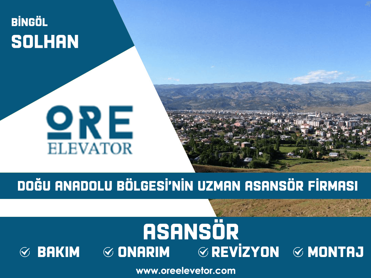 Bingöl - Solhan Asansör Hizmetleri