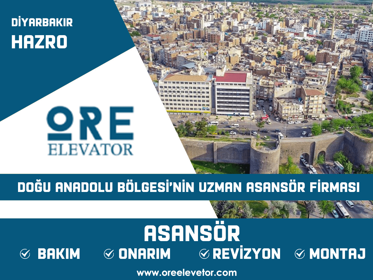 Diyarbakır - Hazro Asansör Hizmetleri