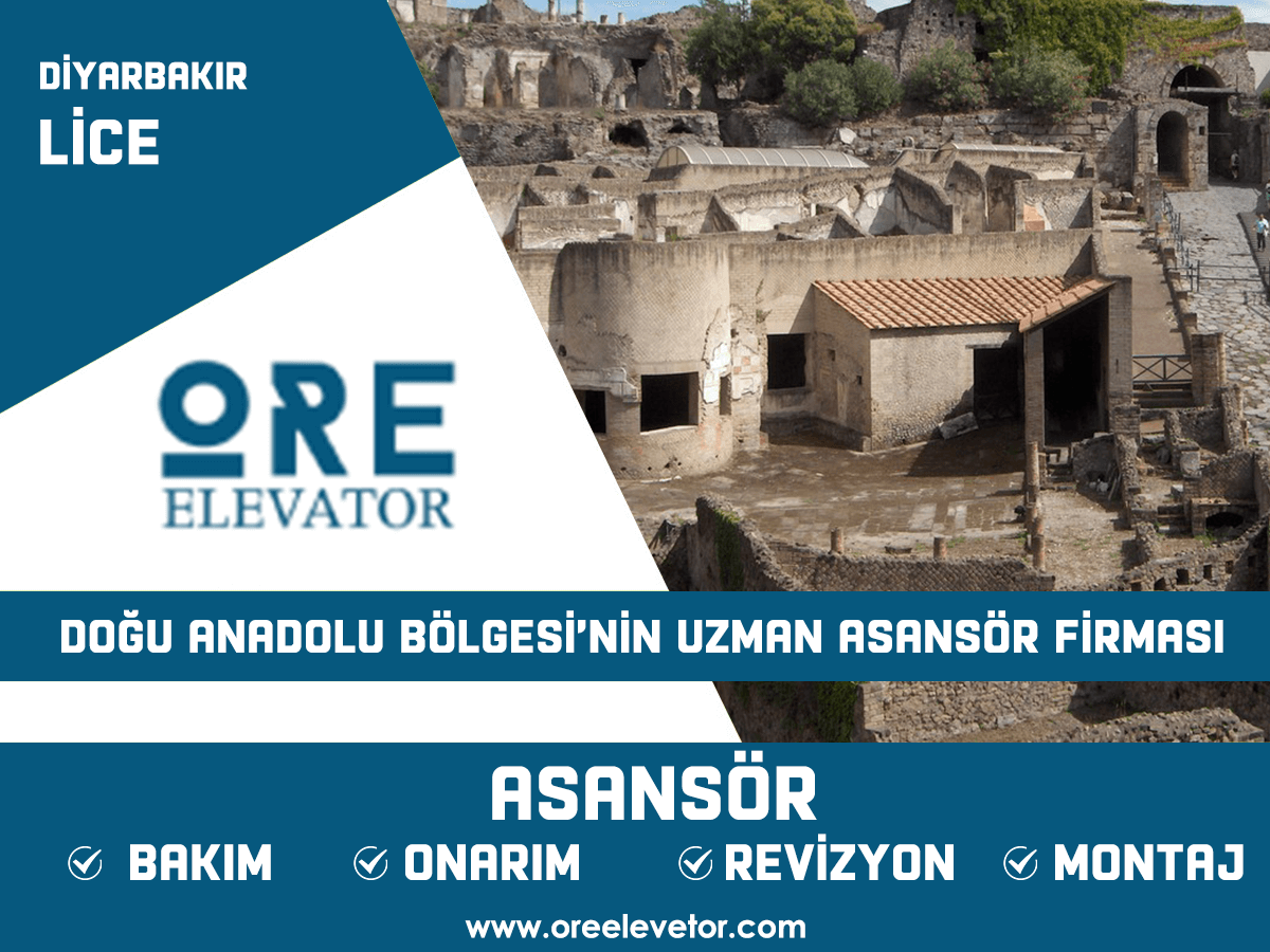 Diyarbakır - Lice Asansör Hizmetleri