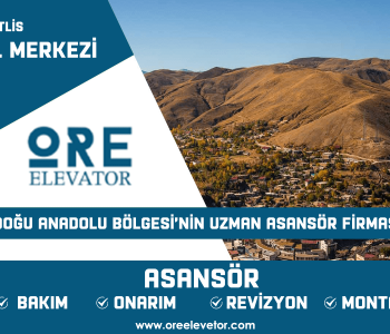 Bitlis - İl Merkezi Asansör Hizmetleri