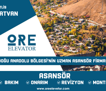Bitlis - Tatvan Asansör Hizmetleri