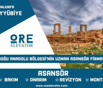 Şanlıurfa - Eyyübiye Asansör Hizmetleri