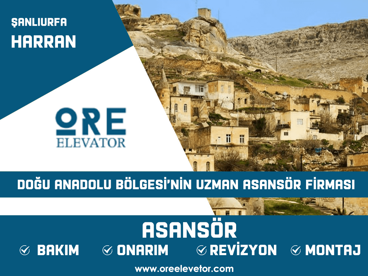 Şanlıurfa - Harran Asansör Hizmetleri