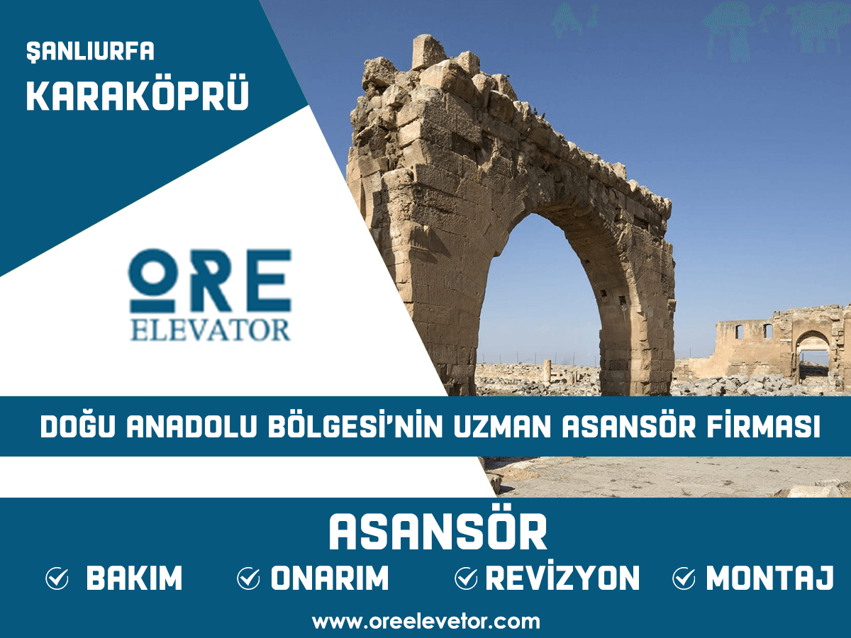Şanlıurfa - Karaköprü Asansör Hizmetleri