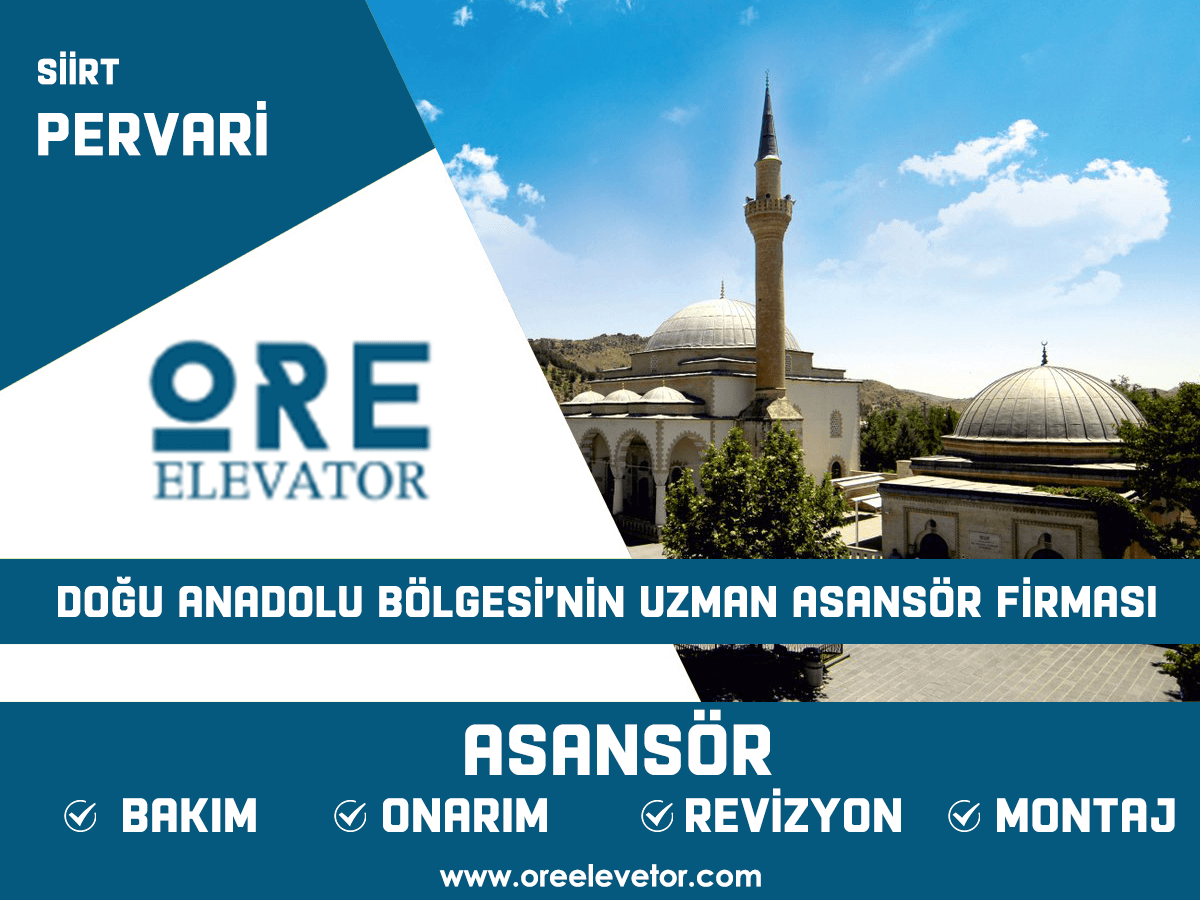 Siirt - Pervari Asansör Hizmetleri