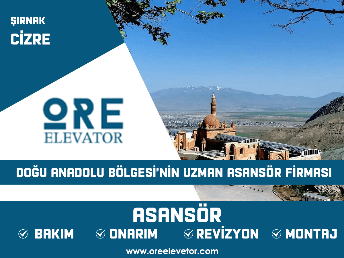 Şırnak - Cizre Asansör Hizmetleri
