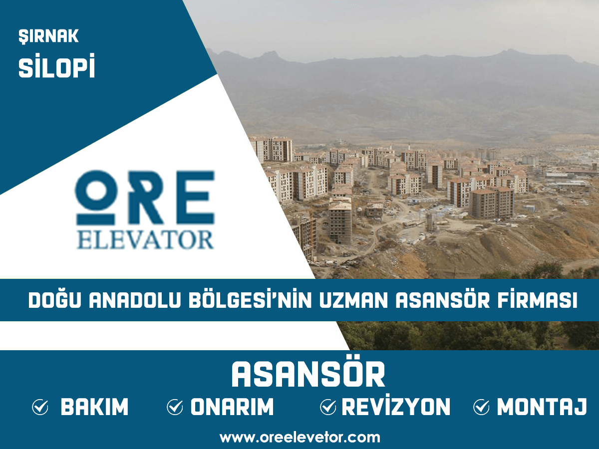 Şırnak - Silopi Asansör Hizmetleri